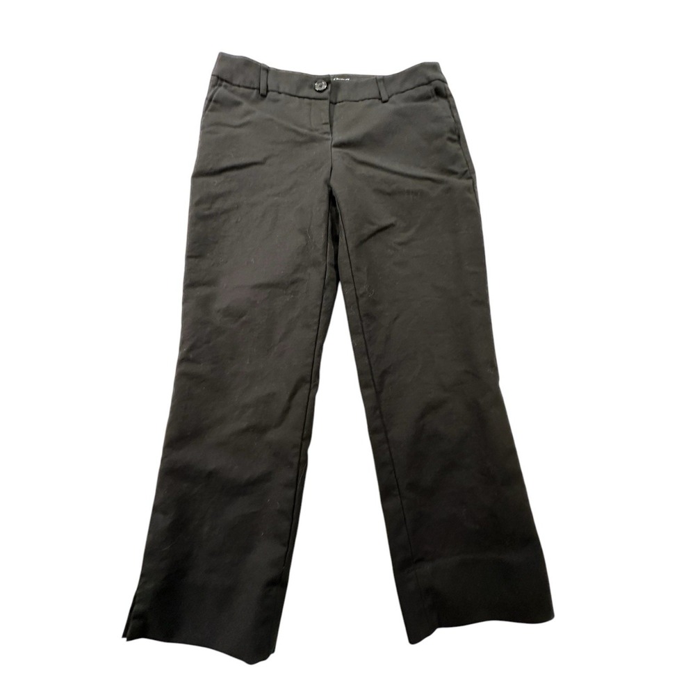 Hilary‎ Bradley Pants Women's Black Pull Up Comfort Fit Waist Stylish Size 4 EUC